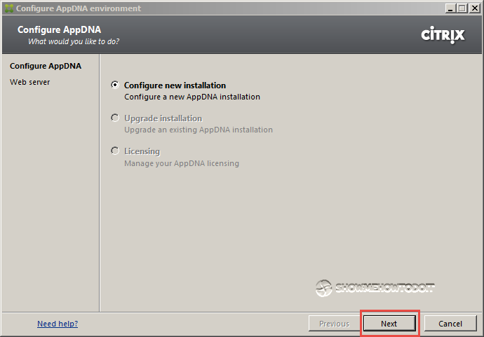 AppDNA 7 Configuration