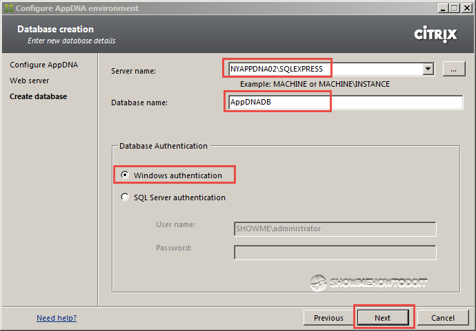 AppDNA 7 Database Server