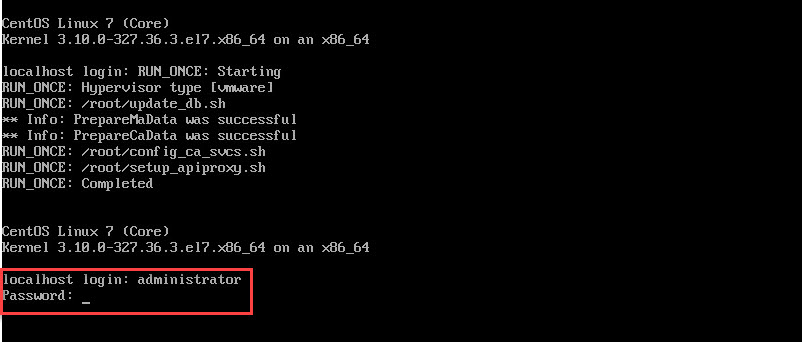 Unidesk Enterprise Layer Manager appliance administrator password