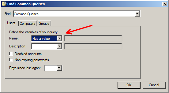 Active Directory Add/Remove Columns