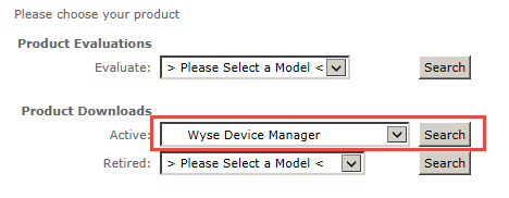 Wyse Device Manager Download Location