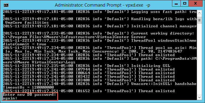VMware vCenter 6 SQL Express Upgrade