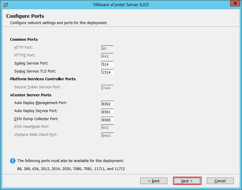 VMware vCenter 6 Upgrade
