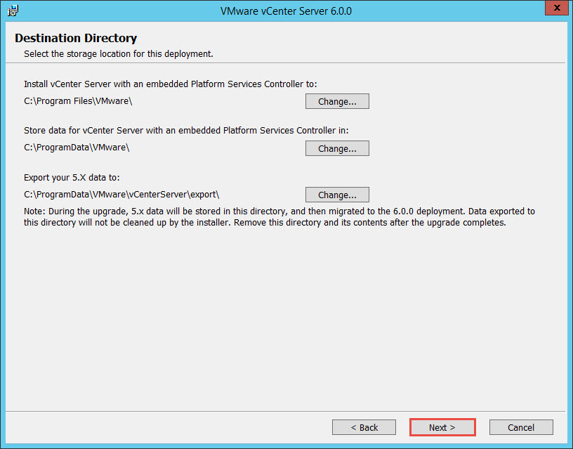 VMware vCenter 6 Upgrade